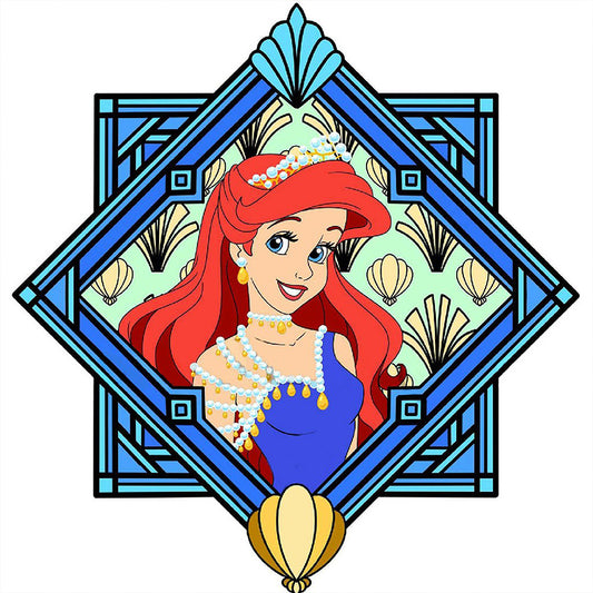 Mermaid Princess - Full Round Drill Diamond Painting 40*40CM
