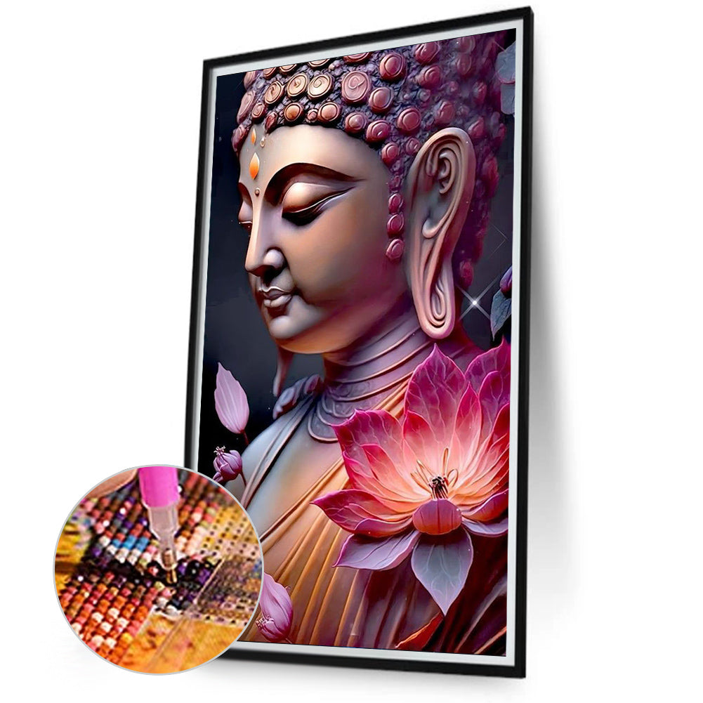 Religious Icon Illustration - Full Round Drill Diamond Painting 40*70CM