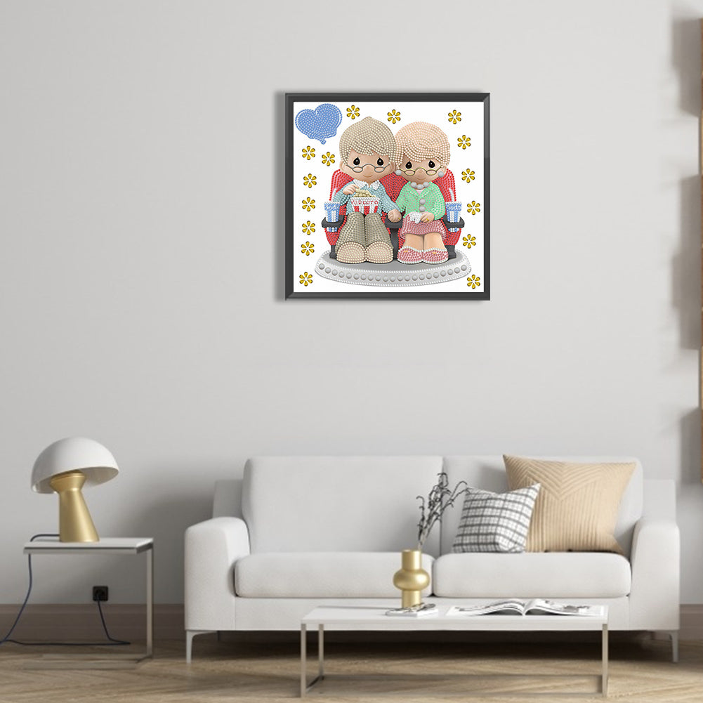 Precious Moment Doll - Special Shaped Drill Diamond Painting 30*30CM
