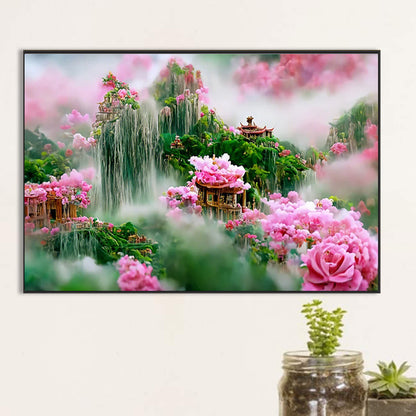 Rose Manor - Full Round Drill Diamond Painting 60*40CM