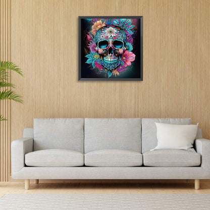 Personalized Skull - Special Shaped Drill Diamond Painting 30*30CM