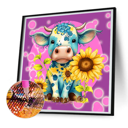 Calf - Full Round Drill Diamond Painting 30*30CM