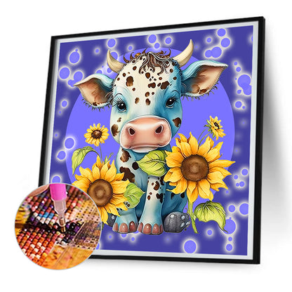 Calf - Full Round Drill Diamond Painting 30*30CM