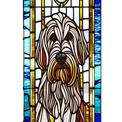 Stained Glass Labrador Dog - Full Round Drill Diamond Painting 40*60CM