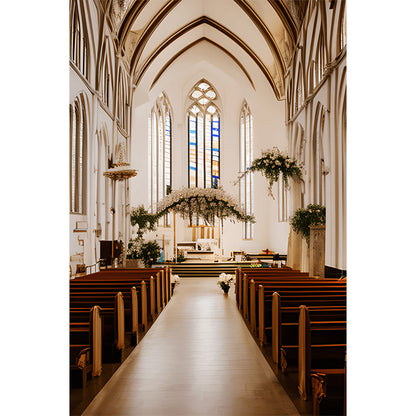 Church Decoration For Wedding - Full Round Drill Diamond Painting 40*60CM