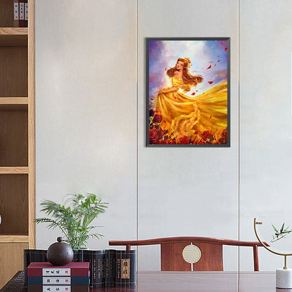 Belle - Full Round Drill Diamond Painting 30*40CM