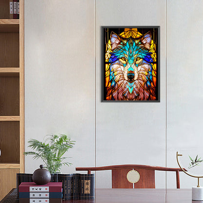 Wolf - Full Round Drill Diamond Painting 30*40CM