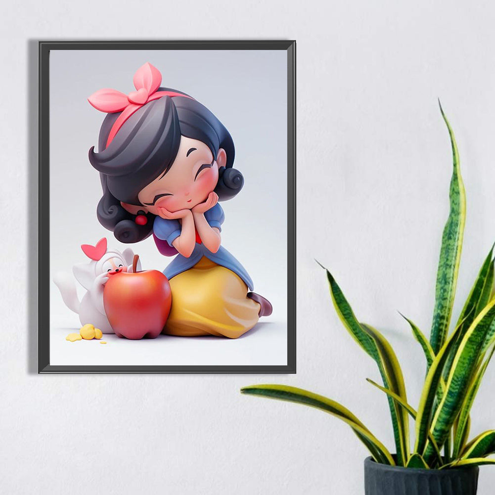 Princess Snow White - Full Square Drill Diamond Painting 30*40CM