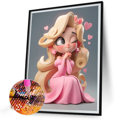 Princess Sleeping Beauty - Full Square Drill Diamond Painting 30*40CM