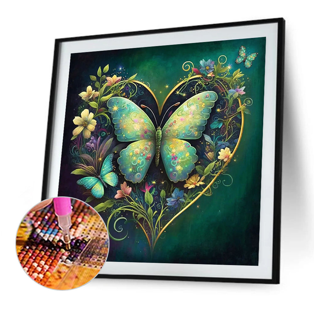Love Flowers - Full Round Drill Diamond Painting 40*40CM