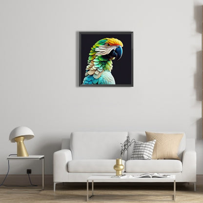 Parrot - Full Round Drill Diamond Painting 40*40CM