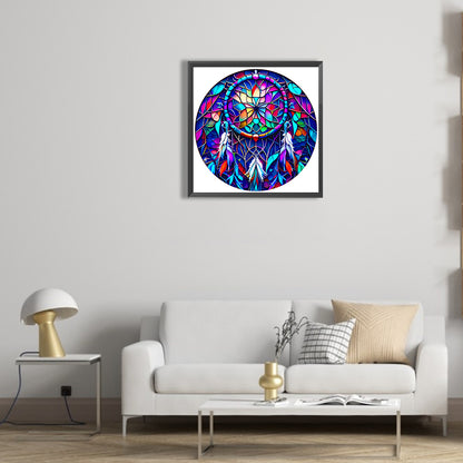 Dreamcatcher - Full Round Drill Diamond Painting 30*30CM