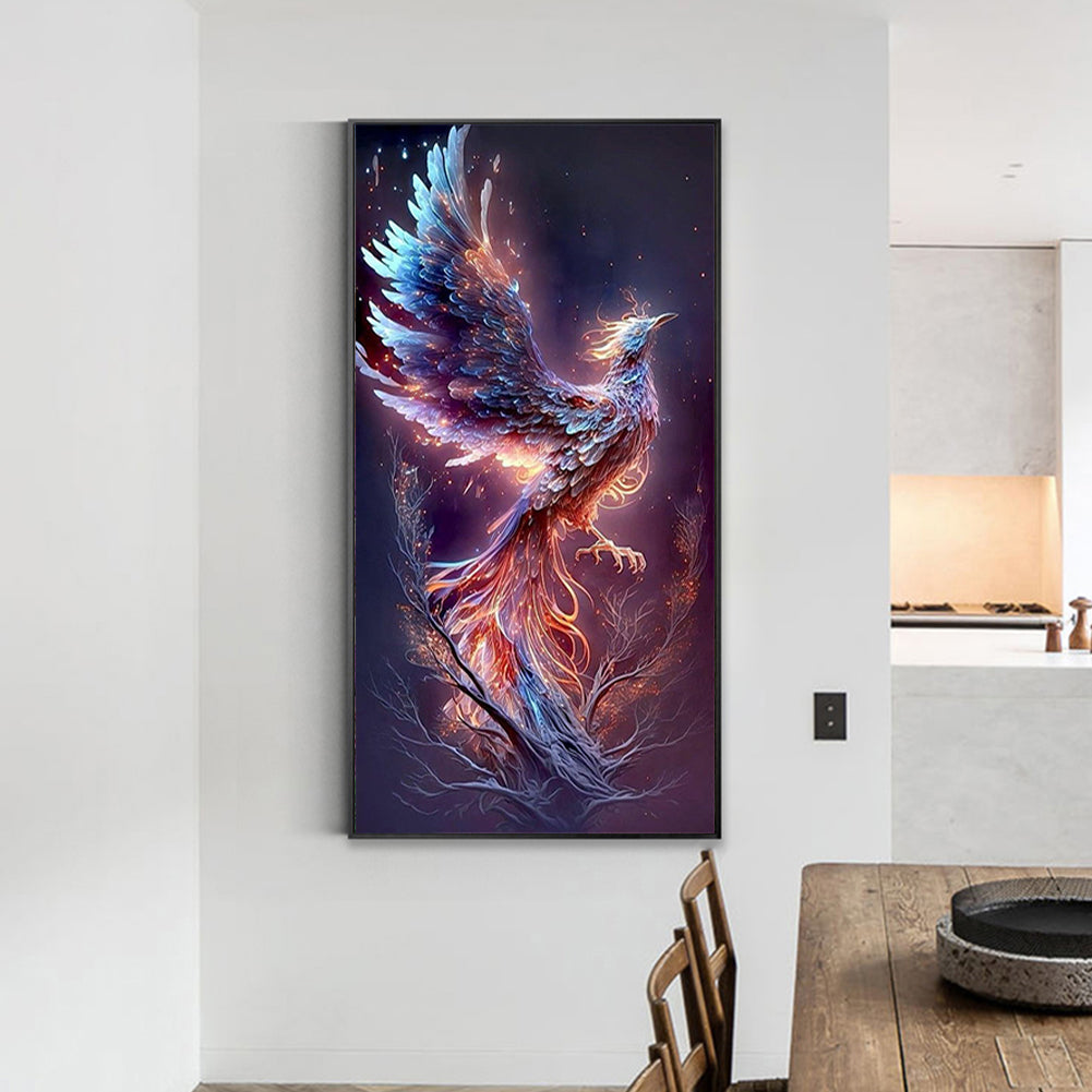 Soaring Phoenix - Full Square Drill Diamond Painting 40*80CM