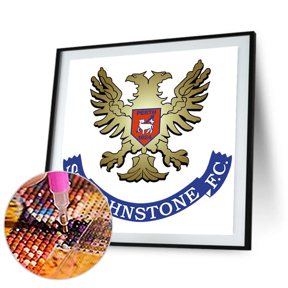St Johnston Football Club - Full Round Drill Diamond Painting 40*40CM