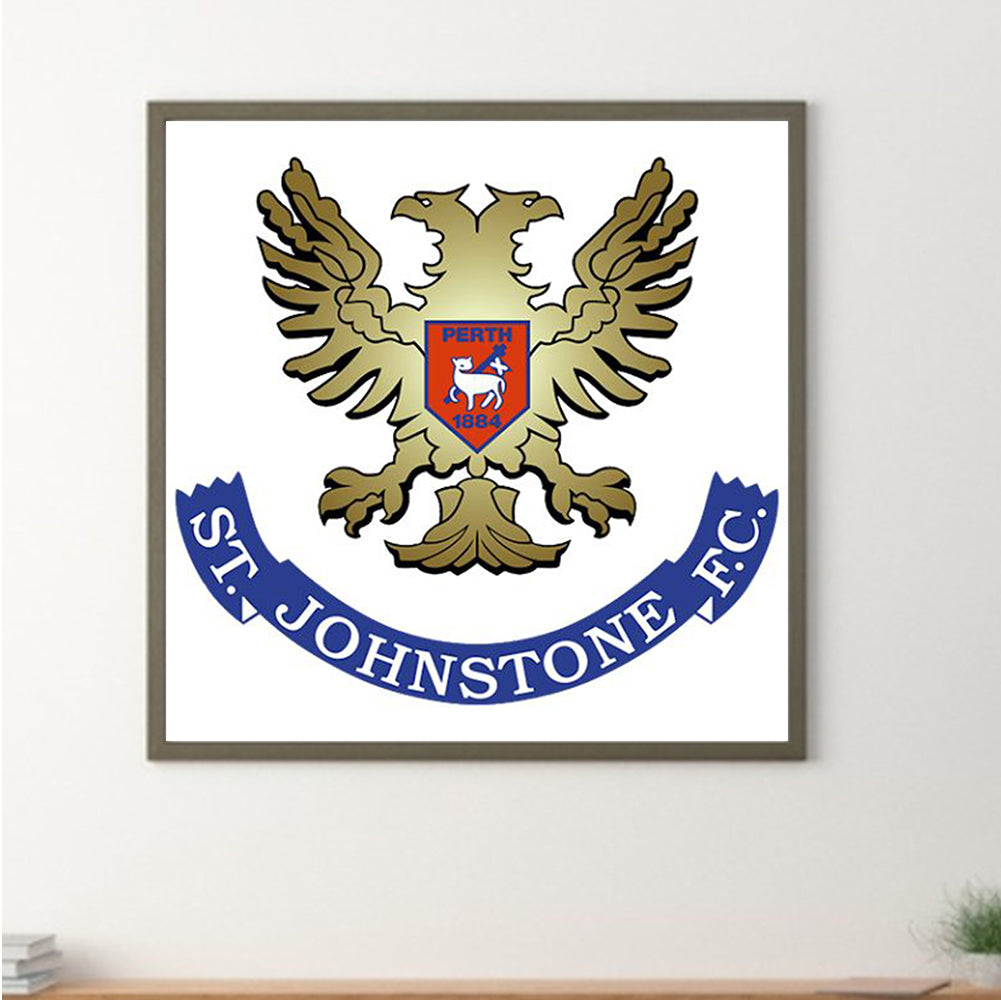 St Johnston Football Club - Full Round Drill Diamond Painting 40*40CM
