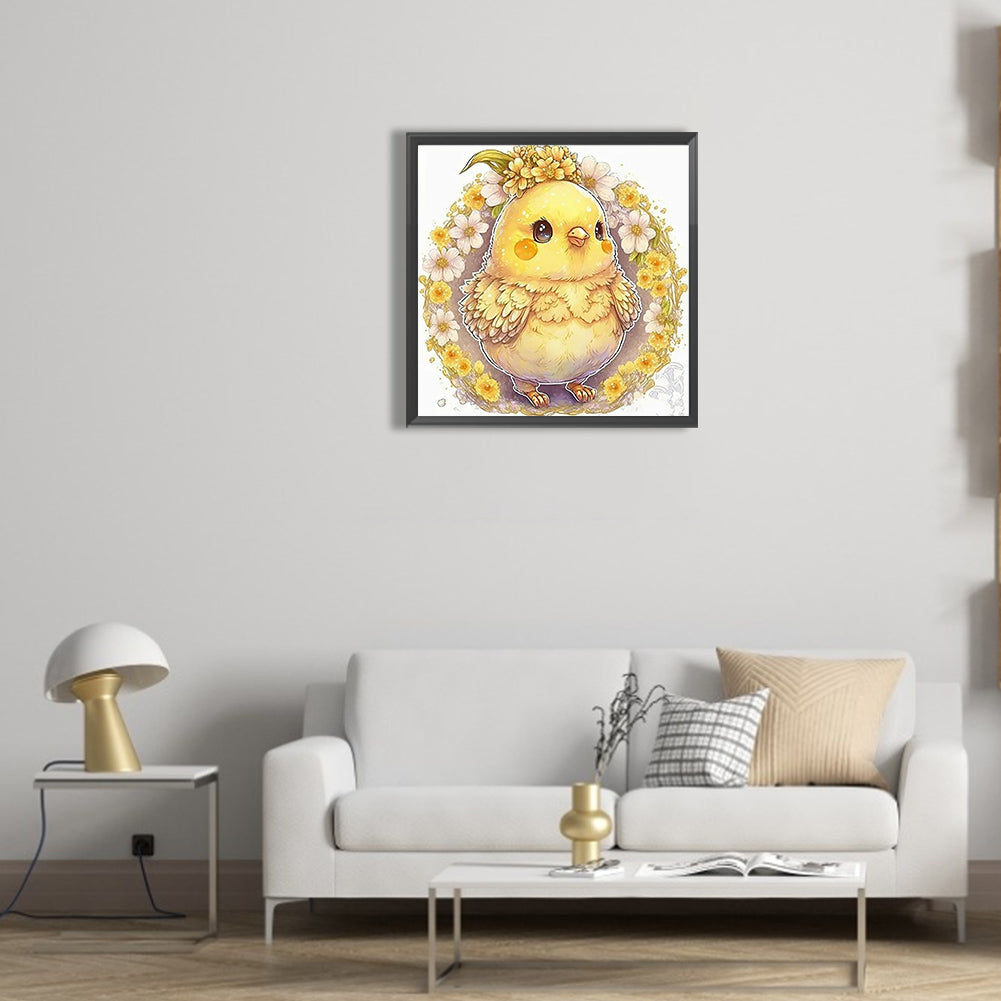 Chick - Full Round Drill Diamond Painting 30*30CM