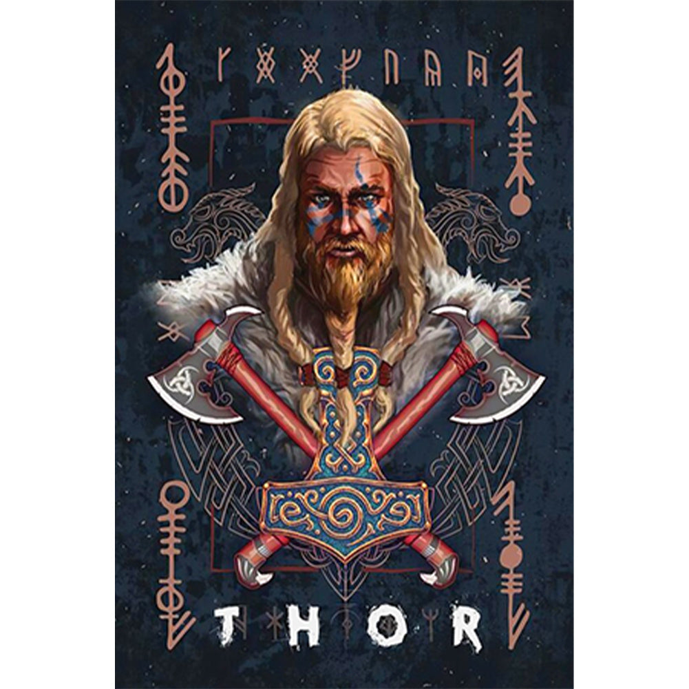 Thor - Full Round Drill Diamond Painting 30*45CM