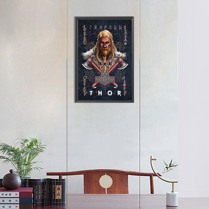 Thor - Full Round Drill Diamond Painting 30*45CM