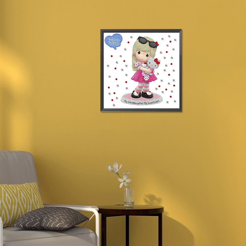 Precious Memory Doll - Special Shaped Drill Diamond Painting 30*30CM