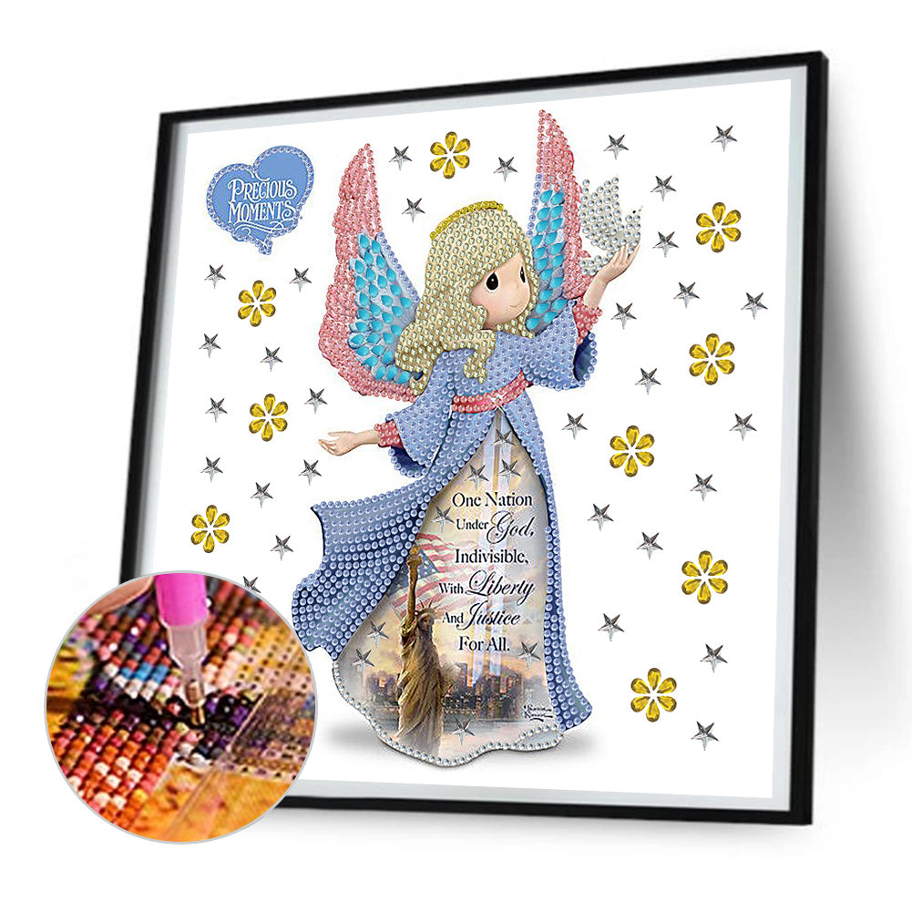 Precious Memory Doll - Special Shaped Drill Diamond Painting 30*30CM