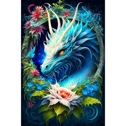 Domineering Dragon - Full Round Drill Diamond Painting 40*60CM