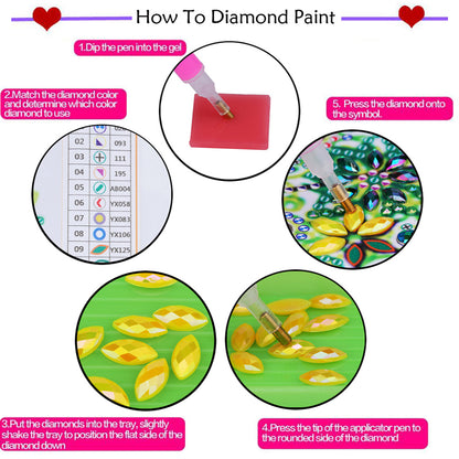 Independence Day Hat - Special Shaped Drill Diamond Painting 30*30CM