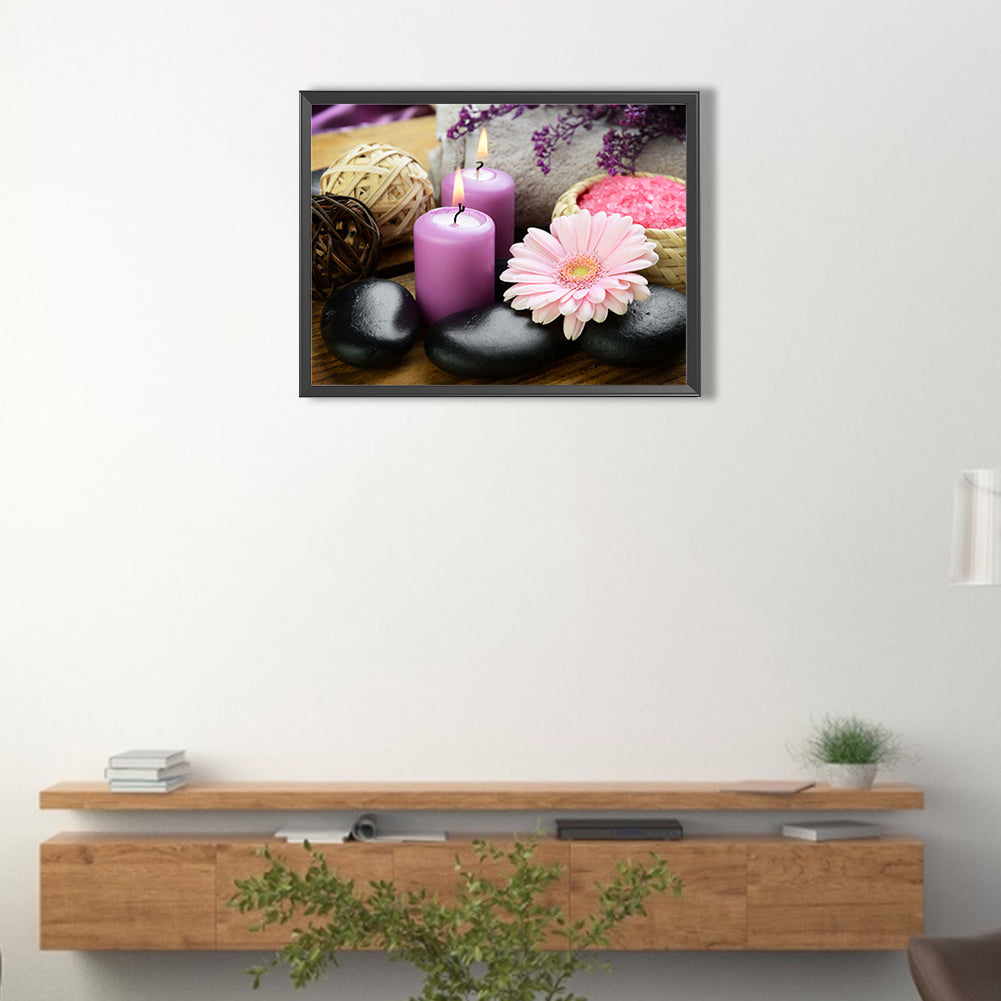 Zen Pebbles - Full Round Drill Diamond Painting 40*30CM