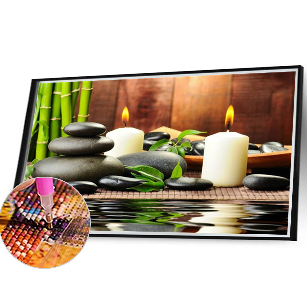 Zen Pebbles - Full Round Drill Diamond Painting 40*30CM
