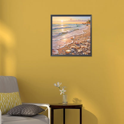 Dream Beach - Full Round Drill Diamond Painting 30*30CM