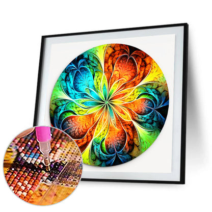Colored Petals - Full Round Drill Diamond Painting 30*30CM