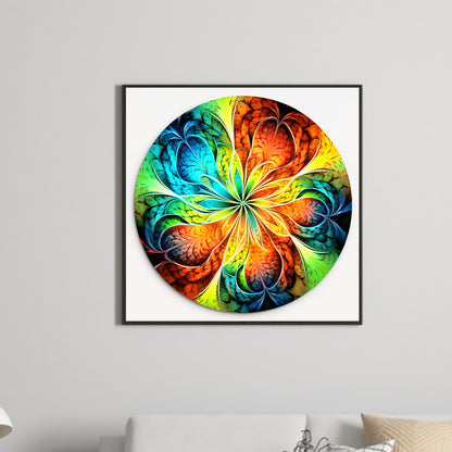 Colored Petals - Full Round Drill Diamond Painting 30*30CM