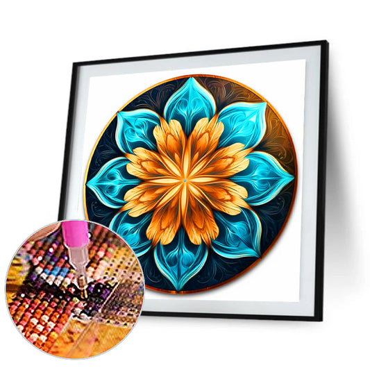 Eight Petals - Full Round Drill Diamond Painting 30*30CM