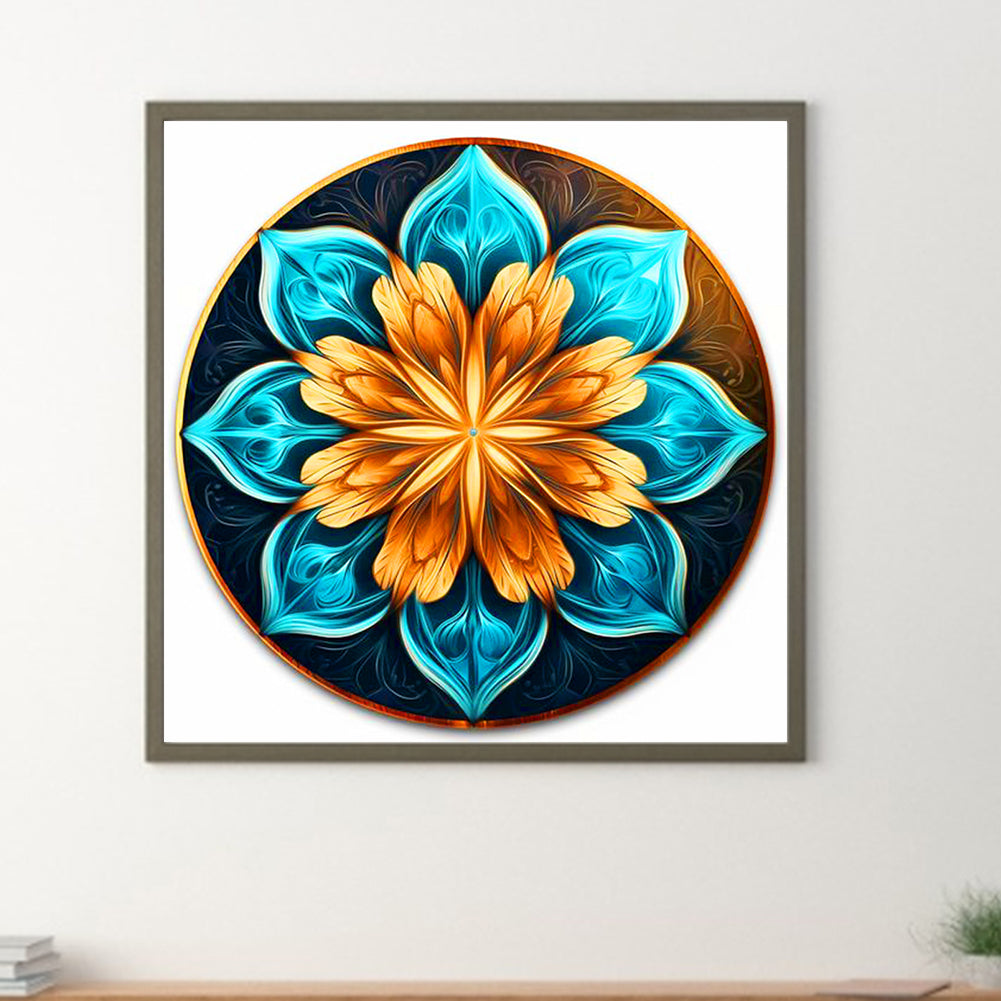 Eight Petals - Full Round Drill Diamond Painting 30*30CM
