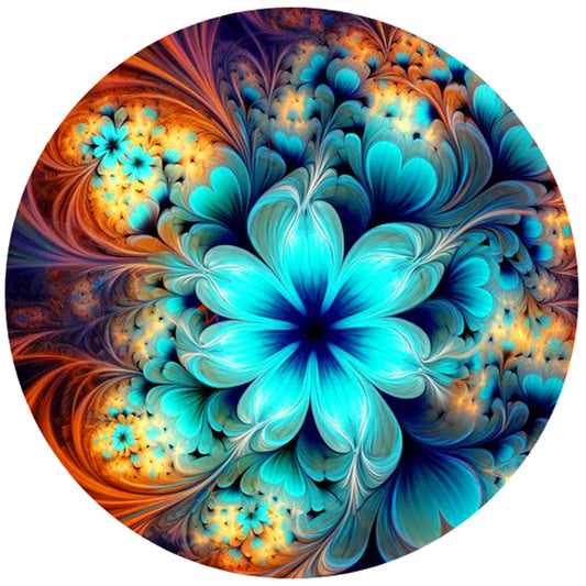 Dream Flower - Full Round Drill Diamond Painting 30*30CM