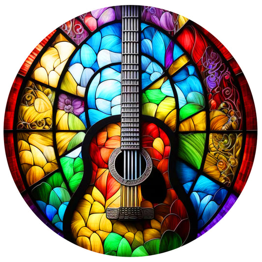 Guitar - Full Round Drill Diamond Painting 30*30CM