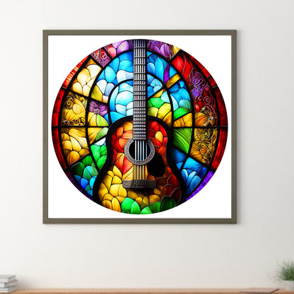 Guitar - Full Round Drill Diamond Painting 30*30CM