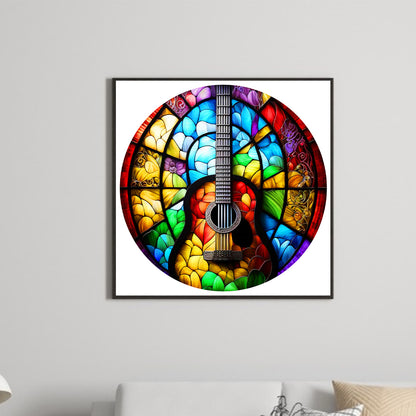 Guitar - Full Round Drill Diamond Painting 30*30CM