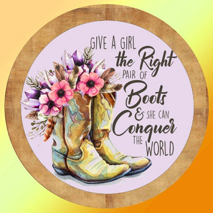 Boots - Full Round Drill Diamond Painting 30*30CM
