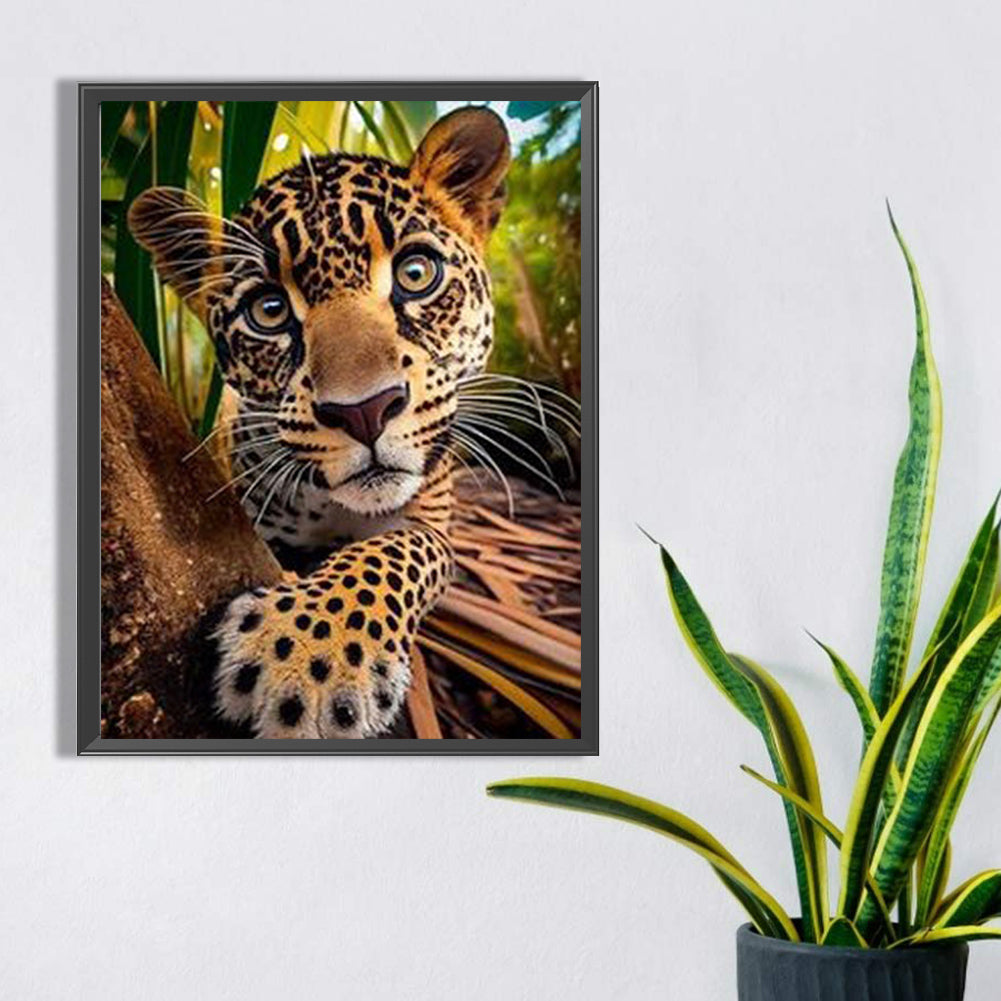 Leopard - Full Square Drill Diamond Painting 30*40CM