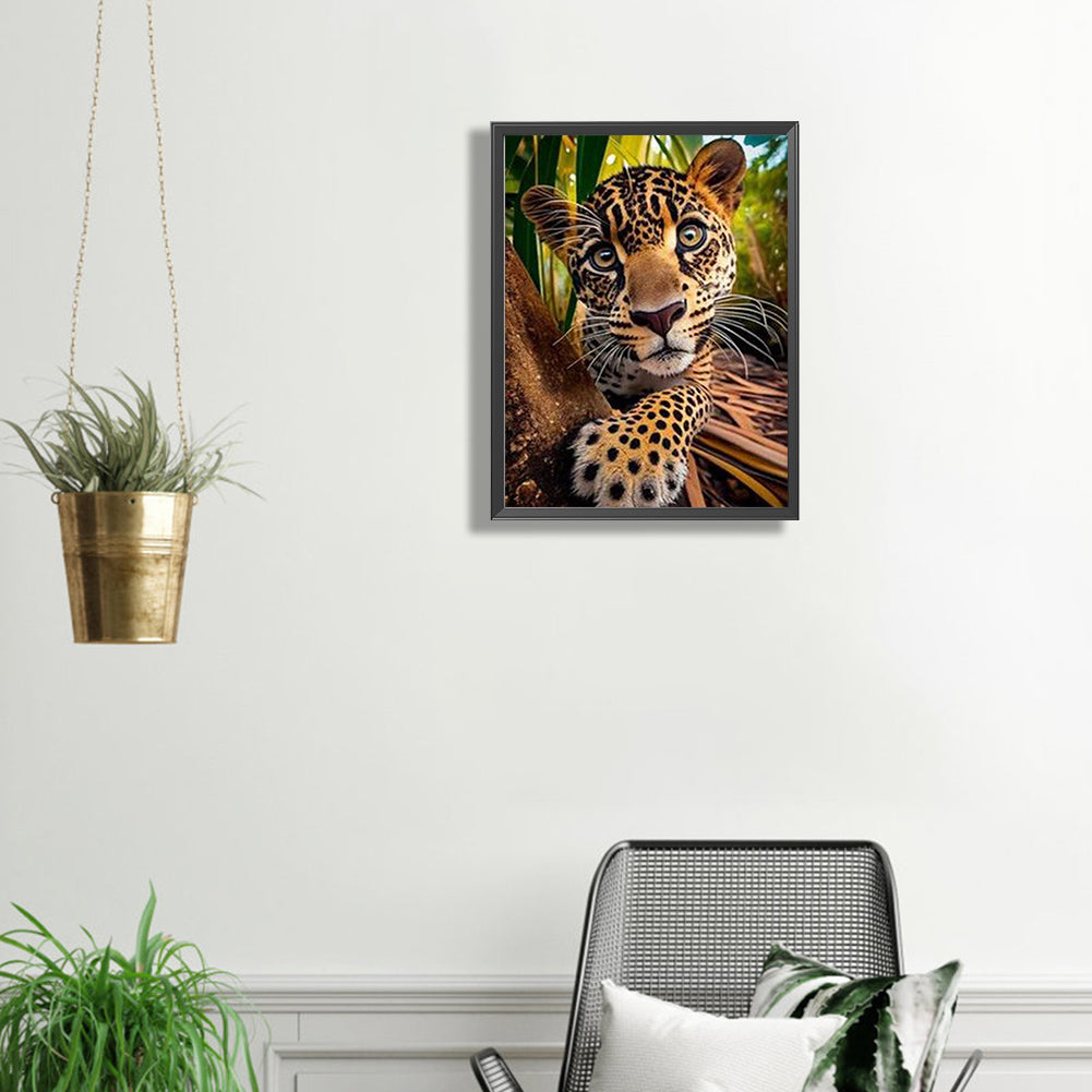 Leopard - Full Square Drill Diamond Painting 30*40CM