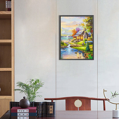 Country Garden - Full Round Drill Diamond Painting 30*40CM
