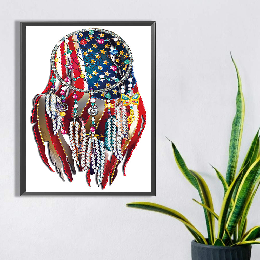 Patriot'S Dream - Special Shaped Drill Diamond Painting 30*40CM