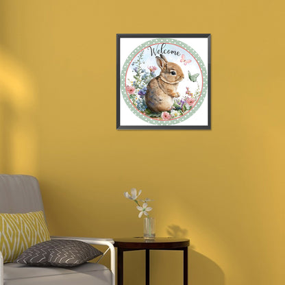 Bunny Garland - Full Round Drill Diamond Painting 30*30CM