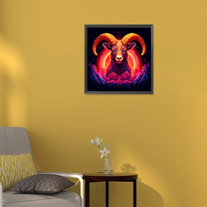 Sheep On Fire - Full Round Drill Diamond Painting 30*30CM