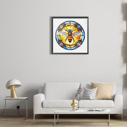 Bee - Full Round Drill Diamond Painting 30*30CM
