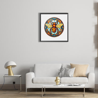 Bee - Full Round Drill Diamond Painting 30*30CM