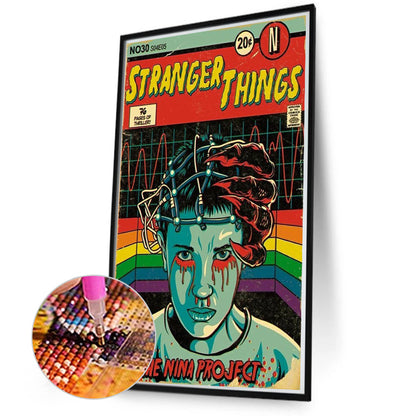 Horror Movie Pictorial - Full Round Drill Diamond Painting 45*65CM