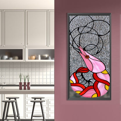 Shrimp - Full Round Drill Diamond Painting 30*70CM