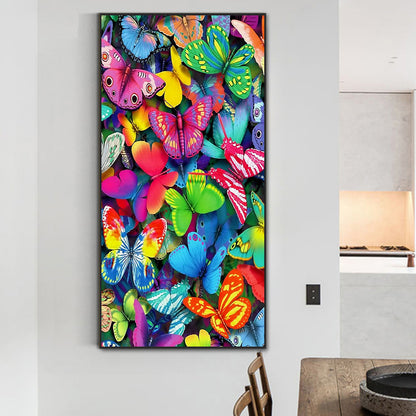 Butterflies - Full Round Drill Diamond Painting 40*80CM