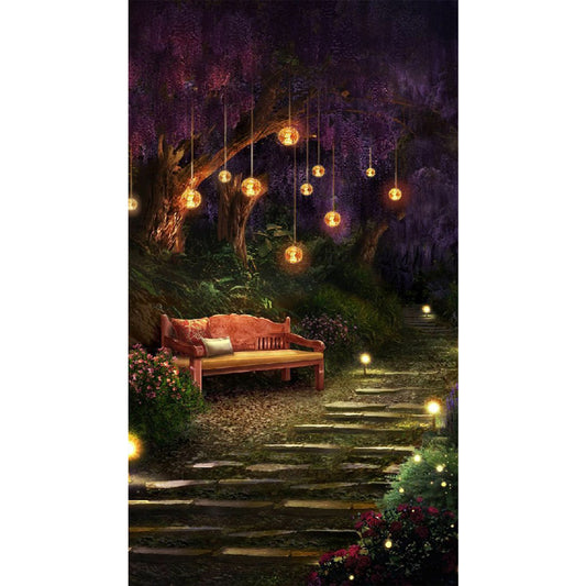 Quiet Path - Full Round Drill Diamond Painting 45*80CM